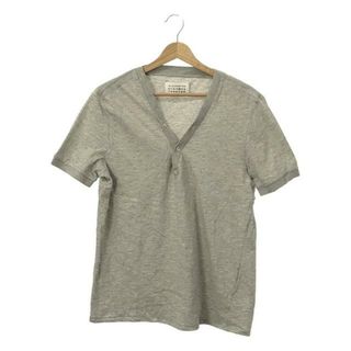 マルタンマルジェラ(Maison Martin Margiela)のMaison Martin Margiela / メゾンマルタンマルジェラ | 2011SS | ここのえ コットン ヘンリーネック Tシャツ カットソー | 54 | グレー | メンズ(Tシャツ/カットソー(七分/長袖))