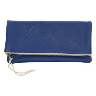 ディガウェル(DIGAWEL)の【美品】  DIGAWEL / ディガウェル | LEATHER POUCH ポーチ ユニセックス | ブルー/ホワイト | レディース(その他)