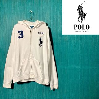 ポロラルフローレン(POLO RALPH LAUREN)のpolo by Ralph Lauren 90's ビンテージジップセーター(ニット/セーター)