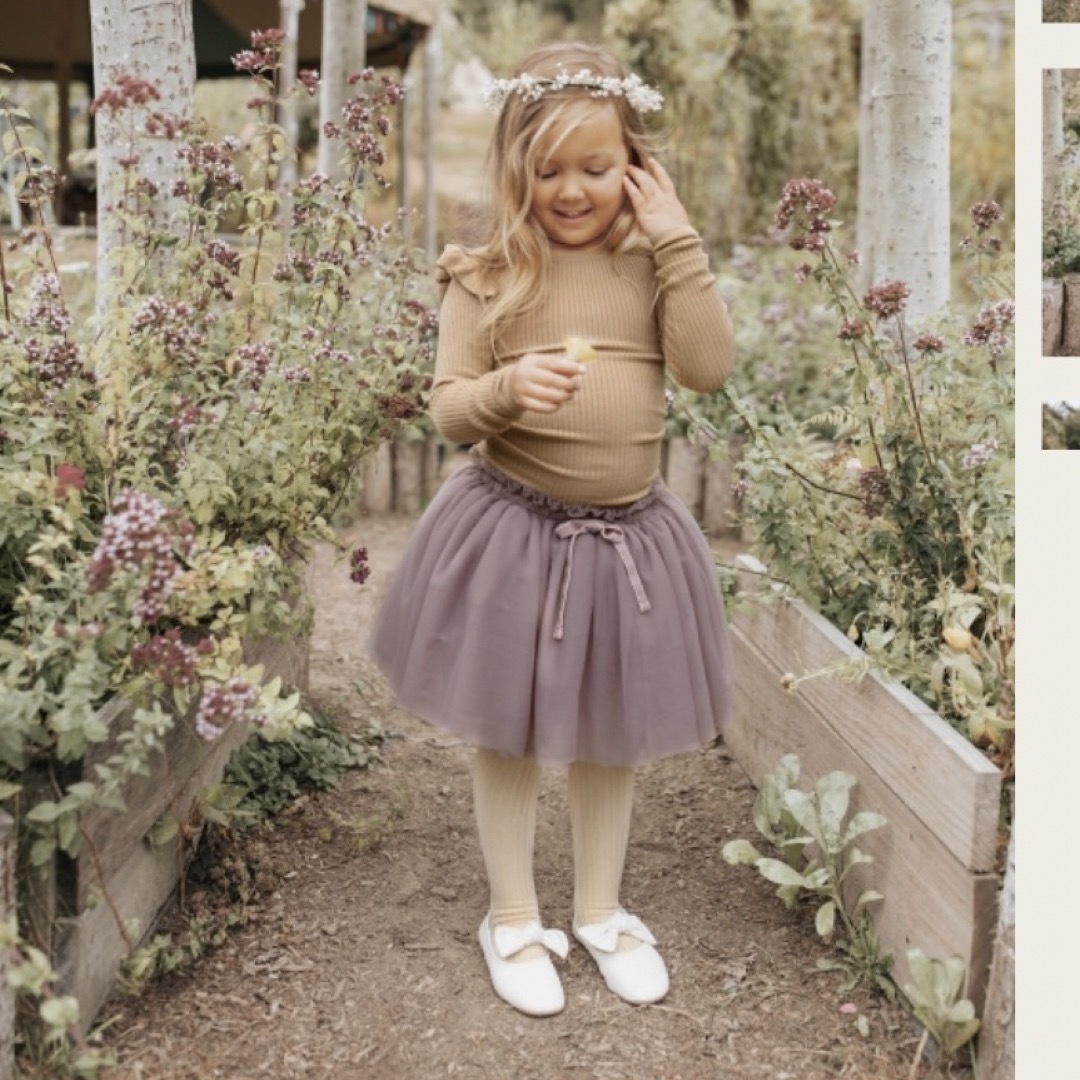Caramel baby&child (キャラメルベビー&チャイルド)のjamie kay 3y volume skirt キッズ/ベビー/マタニティのキッズ服女の子用(90cm~)(スカート)の商品写真