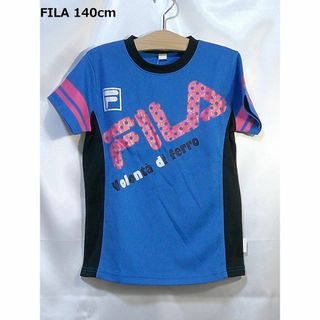 ジプソフィラ(GYPSOPHILA)の＜№4040＞(140cm)★FILA(フィラ)女児半袖Ｔシャツ♪店じまい！(Tシャツ/カットソー)