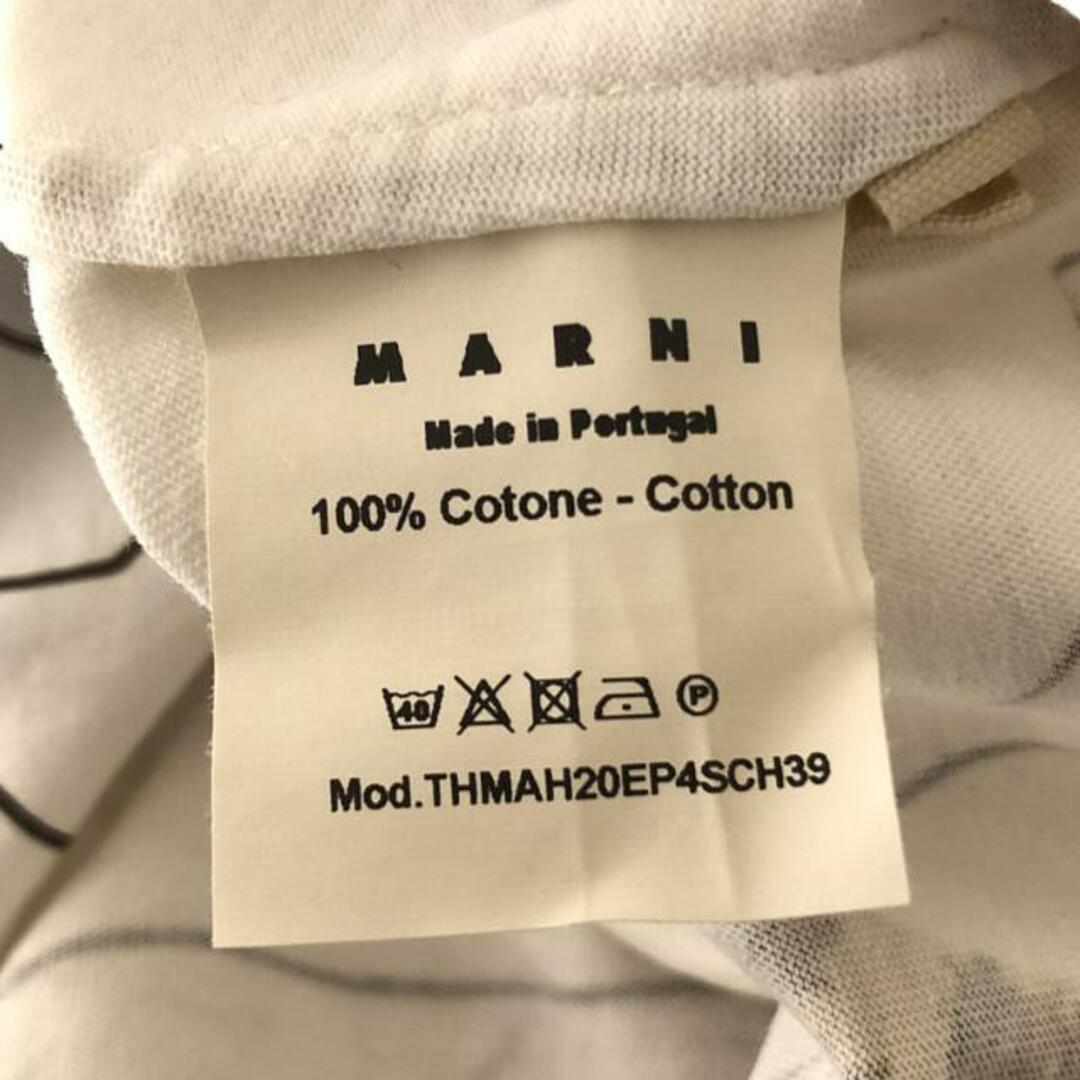 Marni(マルニ)のMARNI / マルニ | イラスト プリントTシャツ | 38 | ホワイト | レディース レディースのトップス(Tシャツ(半袖/袖なし))の商品写真