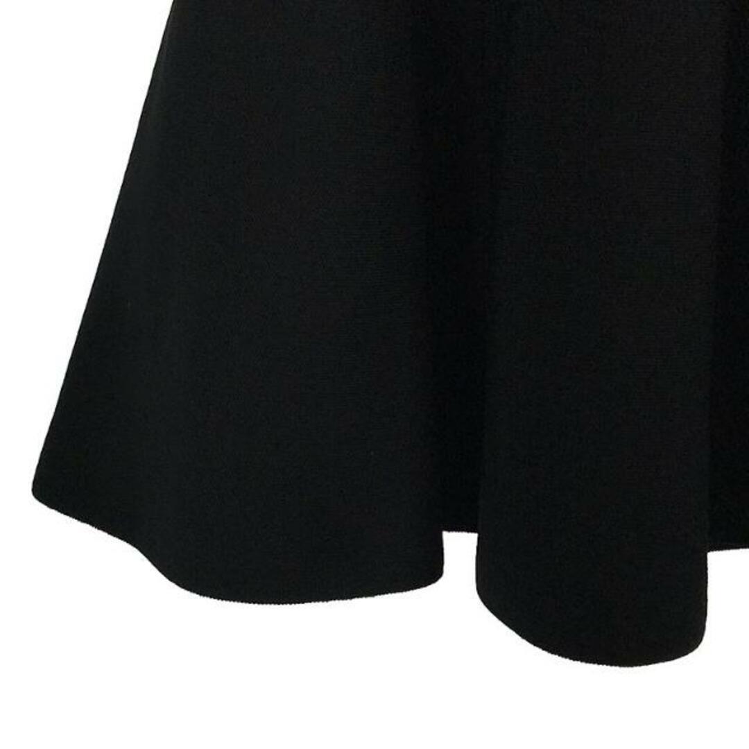 LE CIEL BLEU(ルシェルブルー)のLE CIEL BLEU / ルシェルブルー | ストレッチ フレア スカート | 36 | ブラック | レディース レディースのスカート(ひざ丈スカート)の商品写真