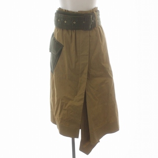サカイ(sacai)のサカイ 19AW Cotton Coating Skirt スカート(ロングスカート)