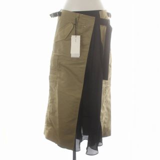 サカイ(sacai)のサカイ 21SS ラップスカート ロング ナイロン 21-05839 2 M(ロングスカート)