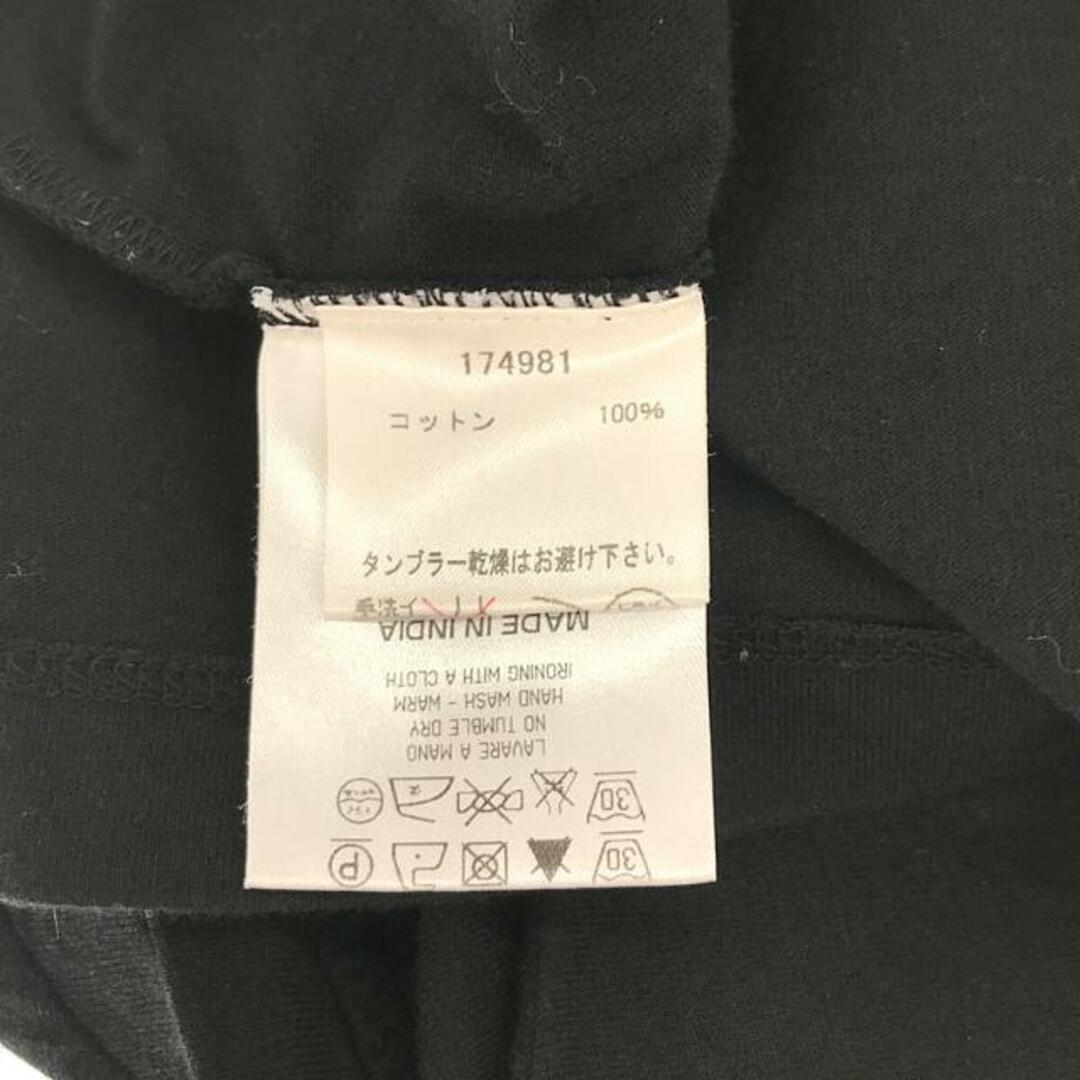 Alexander McQueen(アレキサンダーマックイーン)のALEXANDER MCQUEEN / アレキサンダーマックイーン | ドクロ スカル コットン クルーネック Tシャツ カットソー | L | ブラック | メンズ メンズのトップス(Tシャツ/カットソー(半袖/袖なし))の商品写真