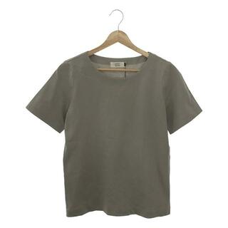 【新品】  atelier naruse / アトリエナルセ | cotton ~standard~ カットソー | 38 | アッシュグレー | レディース(Tシャツ(半袖/袖なし))