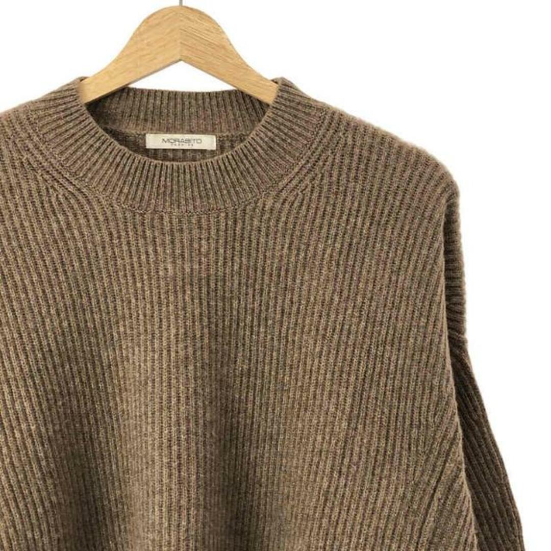 MORABITO(モラビト)のMORABITO / モラビト | cashmere 100％ / カシミヤ オーバーニット | 38 | ブラウン | レディース レディースのトップス(ニット/セーター)の商品写真