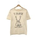 R13 / アールサーティーン | ダメージ加工 プリント コットンTシャツ |