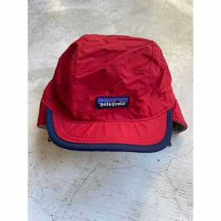 パタゴニア(patagonia)の希少 レッド パタゴニア シェルドシンチラ ダックビル キャップ(キャップ)