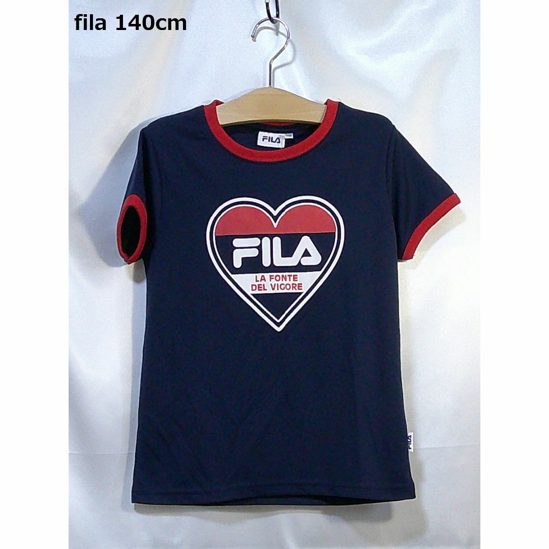 FILA(フィラ)の＜№5050＞(140cm)★FILA(フィラ)女児半袖Ｔシャツ♪ キッズ/ベビー/マタニティのキッズ服女の子用(90cm~)(Tシャツ/カットソー)の商品写真