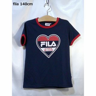 フィラ(FILA)の＜№5050＞(140cm)★FILA(フィラ)女児半袖Ｔシャツ♪(Tシャツ/カットソー)