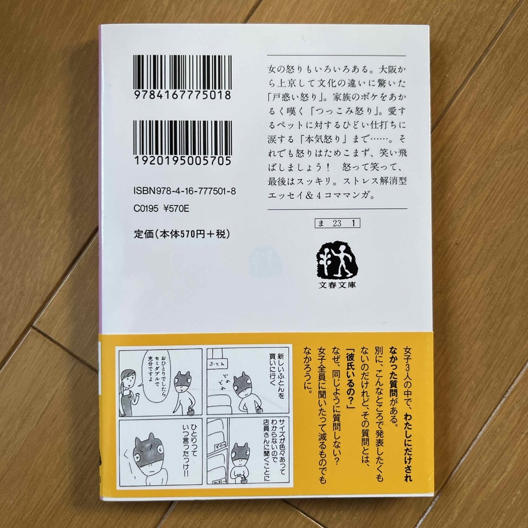 EYE AM(アイアム)の今日も怒ってしまいました/益田ミリ エンタメ/ホビーの本(文学/小説)の商品写真