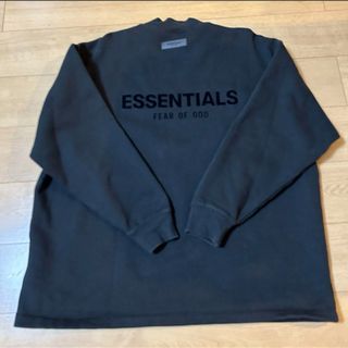 FOG ESSENTIALS ハーフジップスウェットトレーナー　黒　Mサイズ