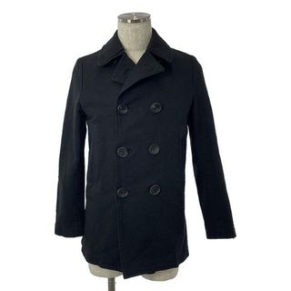 コムデギャルソンオム(COMME des GARCONS HOMME)のCOMME des GARCONS HOMME / コムデギャルソンオム | 2009AW | 製品染め ポリエステル Pコート/ 総裏地 | XS | ブラック | メンズ(その他)