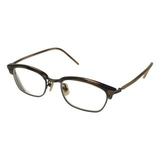 カネコガンキョウ(KANEKO OPTICAL)の金子眼鏡 / カネコガンキョウ | VINTAGE PURE TITANIUM スクエア型 メガネ | ブラウン系(サングラス/メガネ)