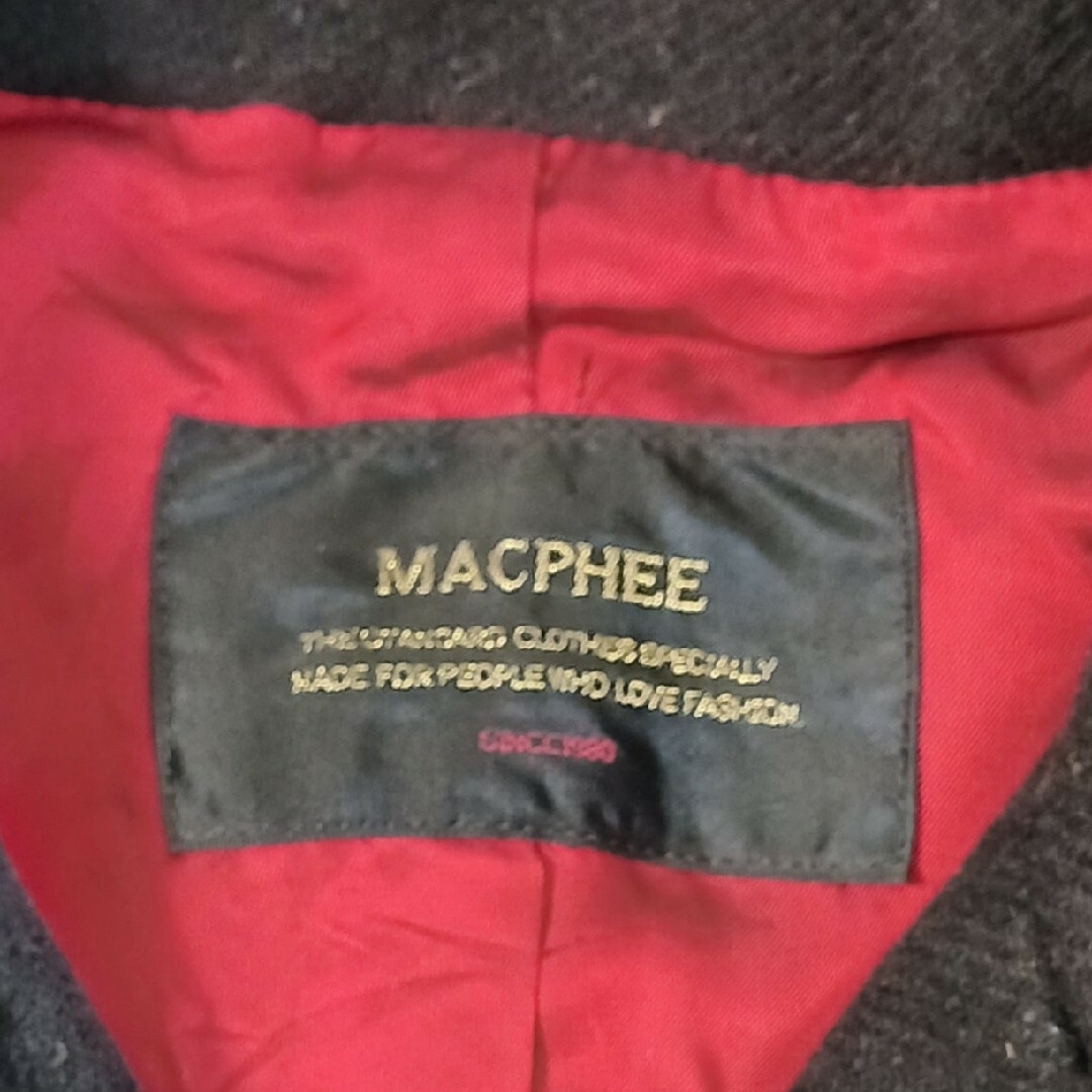 MACPHEE(マカフィー)の美品❗TOMORROWLAND❗カシミヤ混❗長く使えるコート❗ピーコート レディースのジャケット/アウター(ピーコート)の商品写真