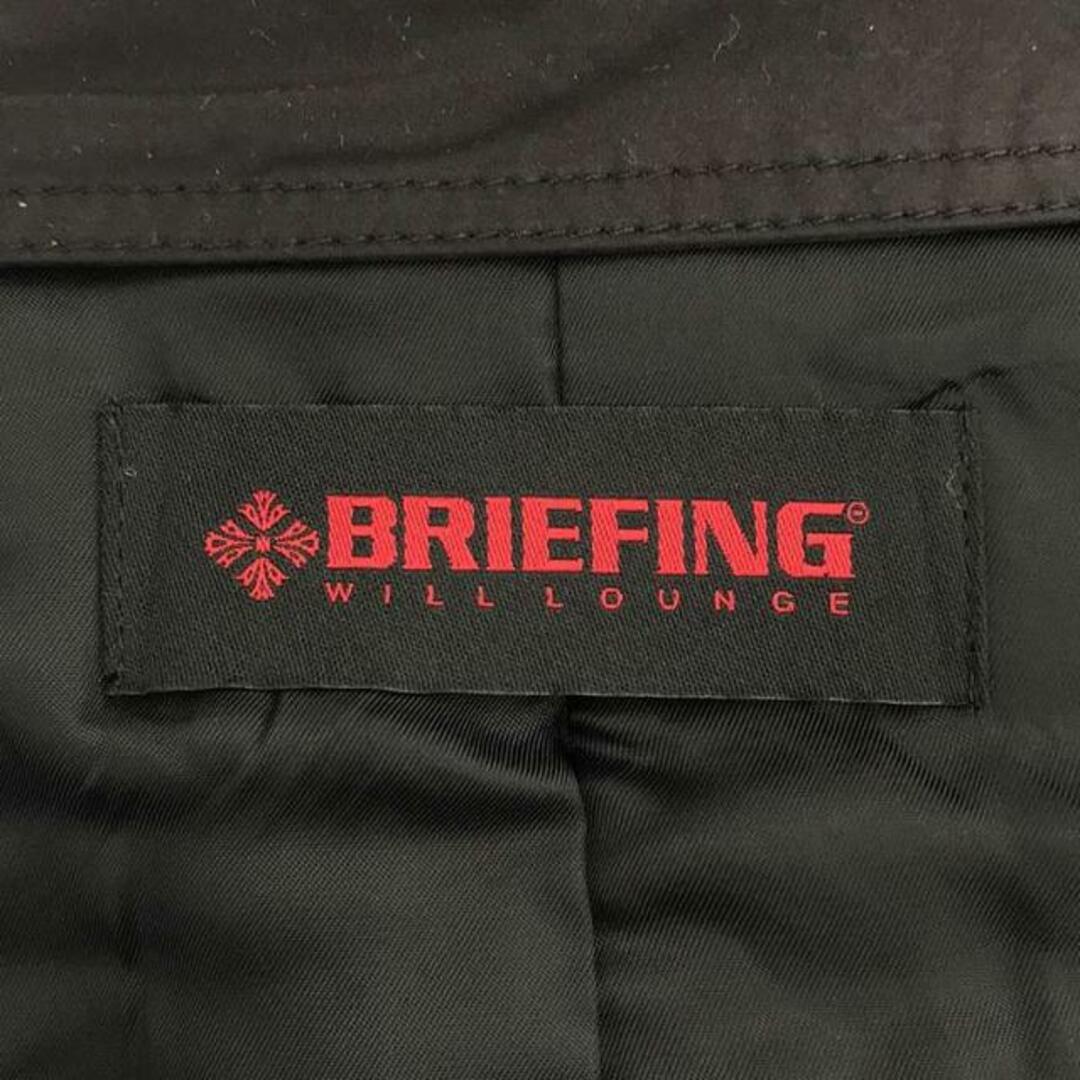 BRIEFING(ブリーフィング)のBRIEFING / ブリーフィング | × WILLLOUNGE 中綿 ナイロン ジップ シングルコート | S | ブラック | メンズ メンズのジャケット/アウター(その他)の商品写真