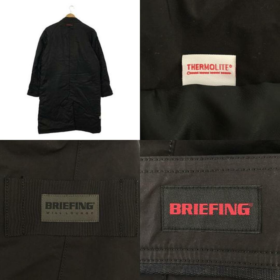 BRIEFING(ブリーフィング)のBRIEFING / ブリーフィング | × WILLLOUNGE 中綿 ナイロン ジップ シングルコート | S | ブラック | メンズ メンズのジャケット/アウター(その他)の商品写真