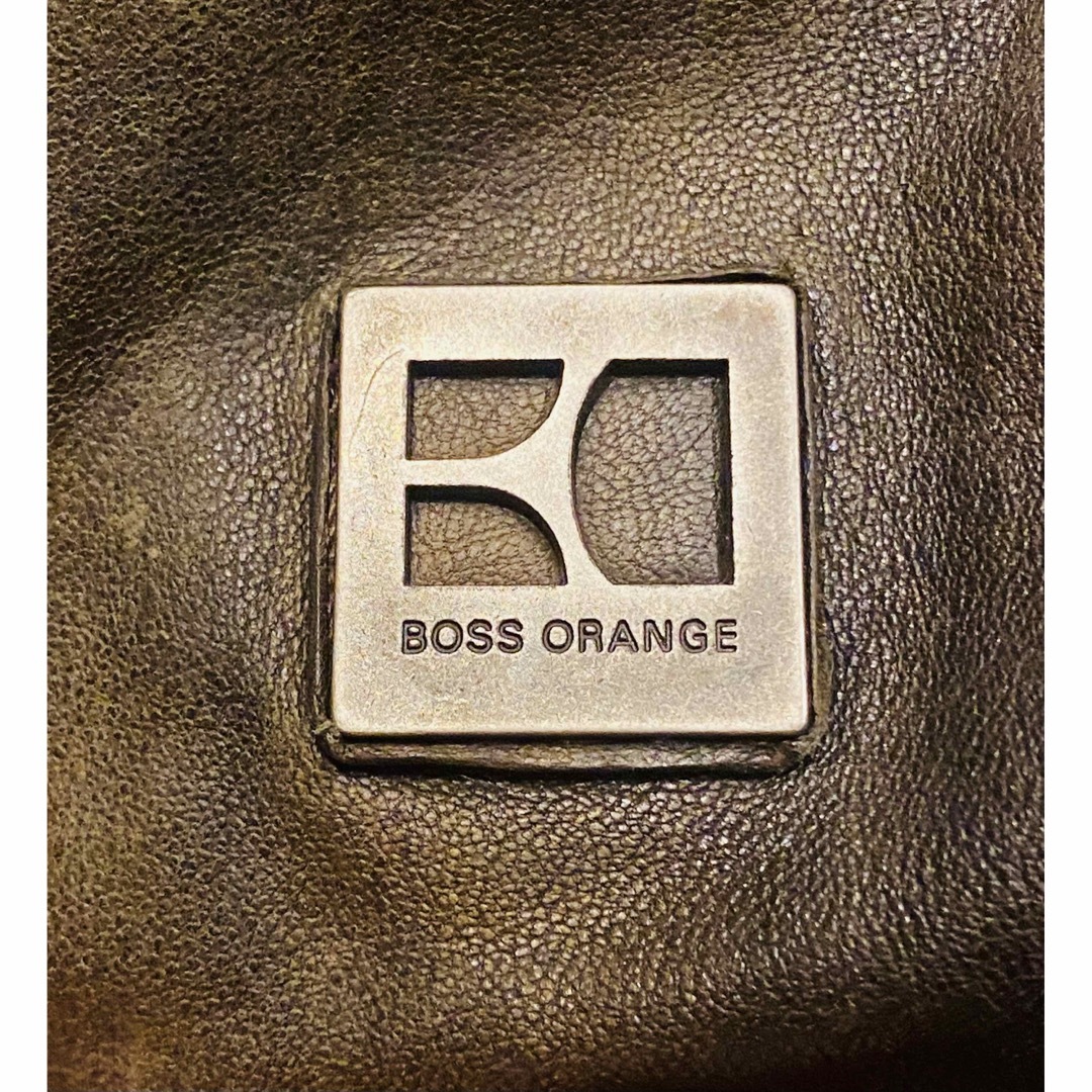 【入手困難】HUGO BOSS ORANGE ラムレザー ジャケット 羊革 本革