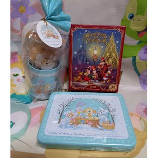 ディズニー(Disney)のディズニー　クリスマス　ホワイトウィンタータイムワンダース　ダッフィー　お菓子(菓子/デザート)