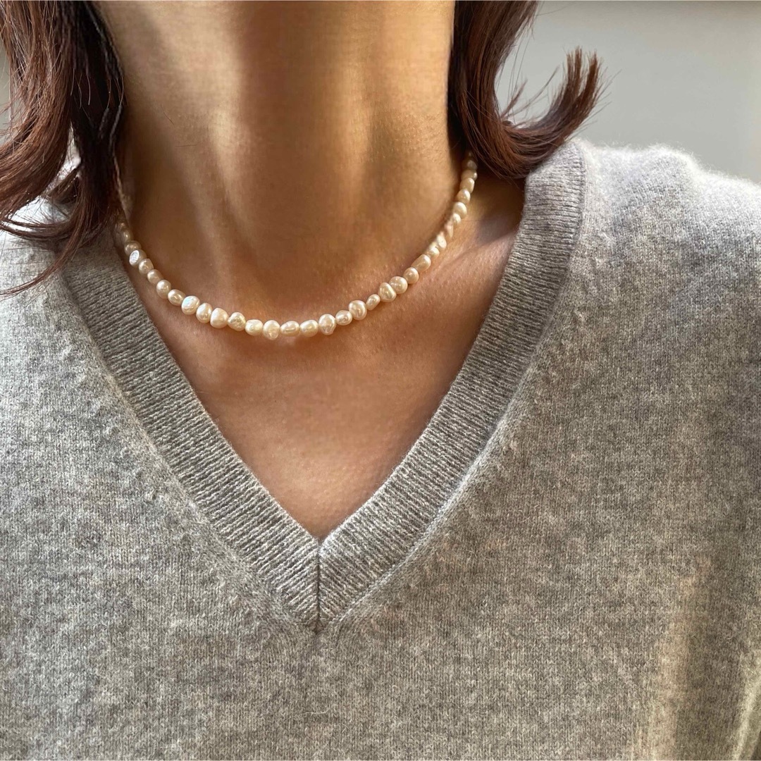 baroque pearl NC　アダムエロぺ ameri ete　お好きにも レディースのアクセサリー(ネックレス)の商品写真