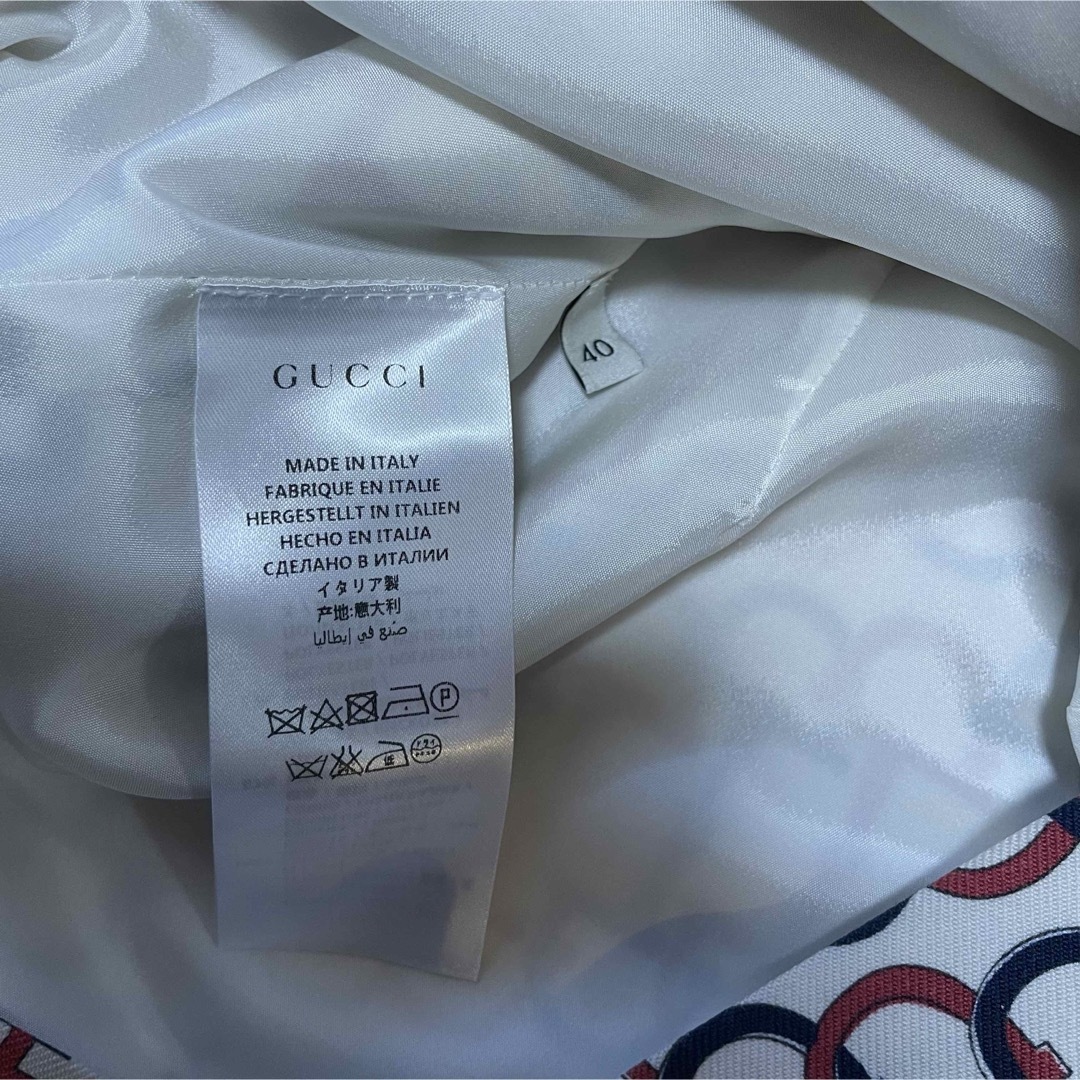 Gucci(グッチ)の⚫︎GUCCIグッチ日本限定ホースビット柄スカート レディースのスカート(ひざ丈スカート)の商品写真