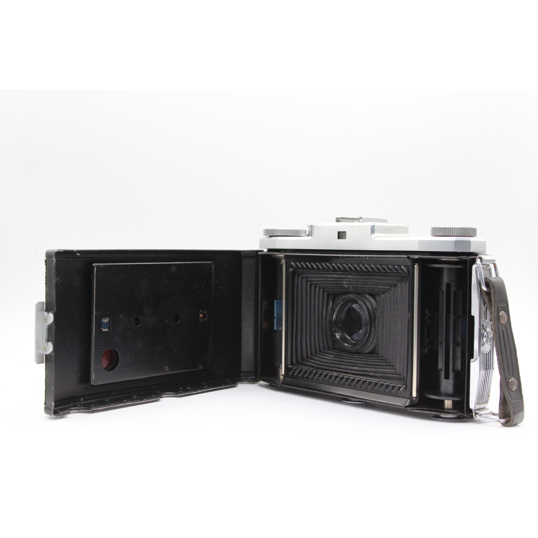 【返品保証】 ツァイスイコン Zeiss Ikon IKONTA Novar-Anastigmat 105mm F4.5 蛇腹カメラ  s6019