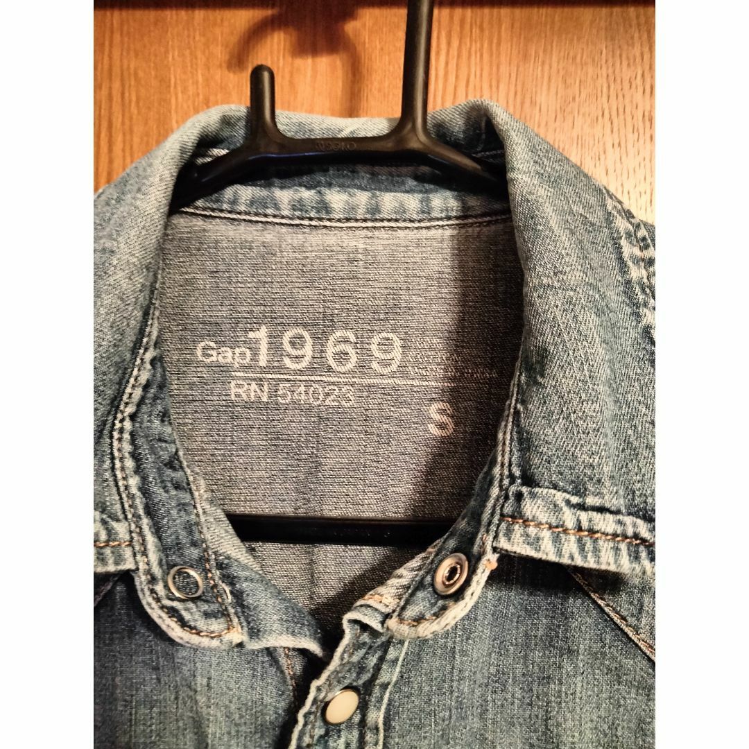 GAP(ギャップ)の【166】ギャップ デニム シャツ 1969 RN 54023 ジャケット S メンズのトップス(シャツ)の商品写真