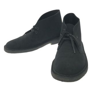 クラークス(Clarks)の【美品】  clarks / クラークス | DESERT BOOT スエード デザートブーツ | 8 1/2 | ブラック | メンズ(ブーツ)