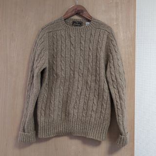 ヴィンテージ(VINTAGE)の古着屋購入*ケーブルニット*vintage(ニット/セーター)