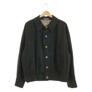 ヴァレンティノ(VALENTINO)のVALENTINO / ヴァレンティノ | 90s～ ヴィンテージ VALENTINO UOMO コットン サイドレースアップ ジャケット | 48 | ブラック | メンズ(その他)