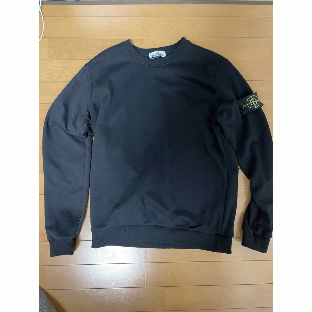 Stone island トレーナー　ブラック メンズのトップス(スウェット)の商品写真