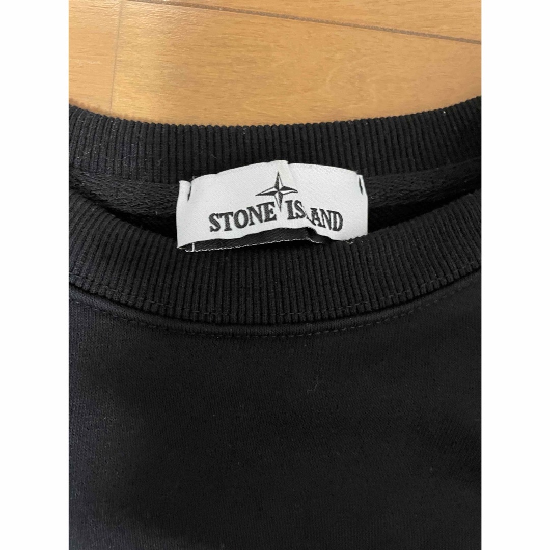 Stone island トレーナー　ブラック メンズのトップス(スウェット)の商品写真
