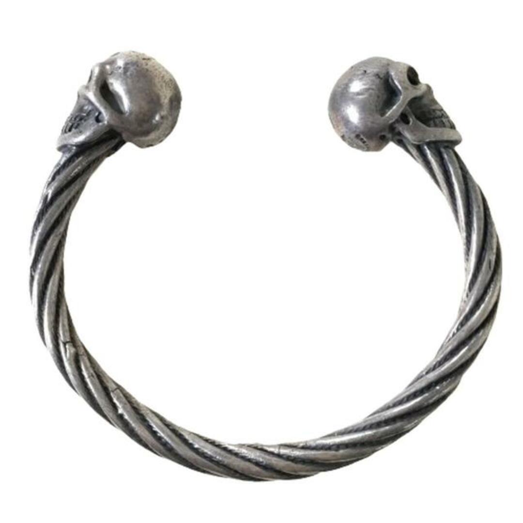 Gaboratory ガボール ガボラトリー GABOR ブレスレット スカル ワイヤー バングル Skull Wire Bangle  メンズのアクセサリー(バングル/リストバンド)の商品写真