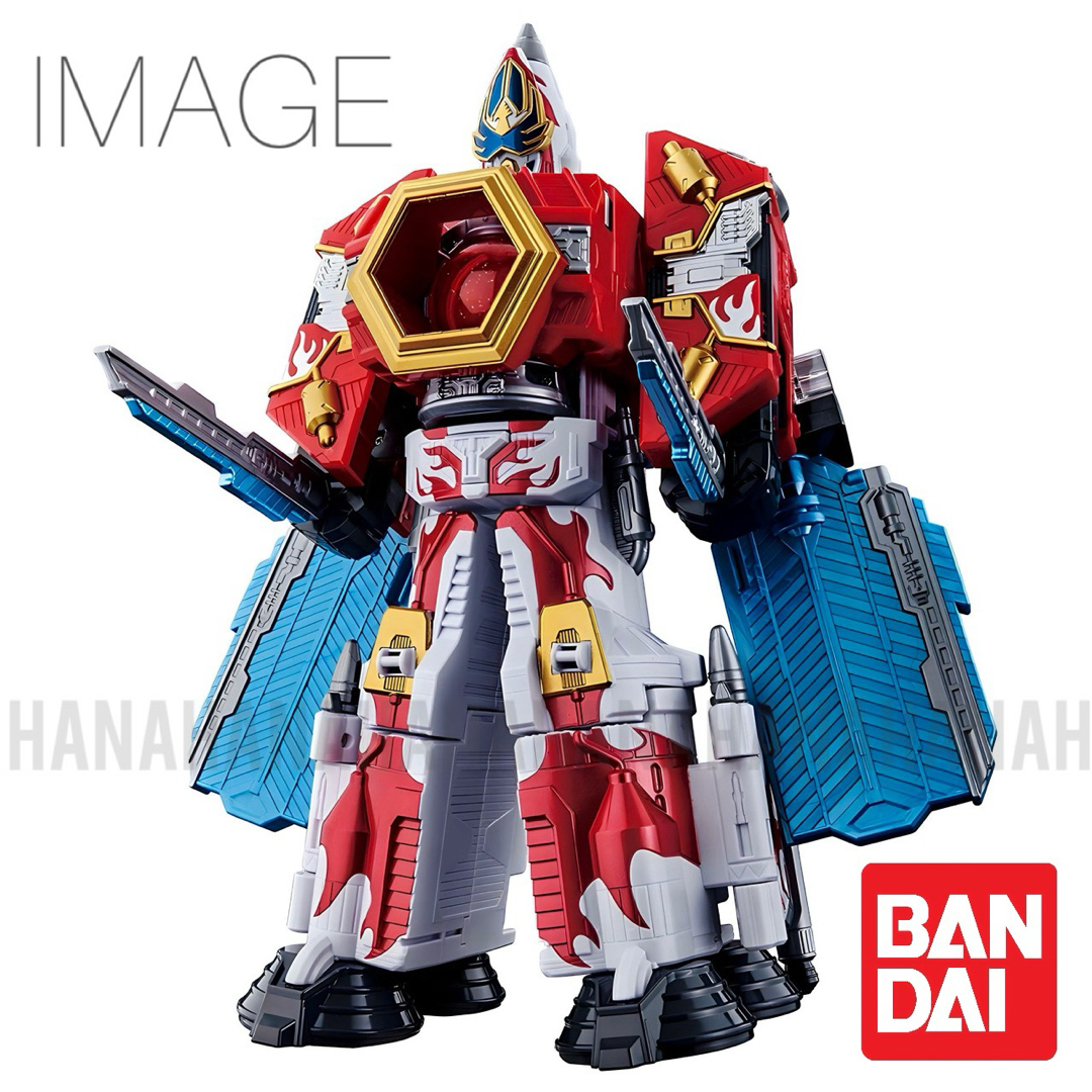 BANDAI(バンダイ)のBANDAI スーパー戦隊 キュータマ合体 12 DX ギガントホウオー 合体 エンタメ/ホビーのおもちゃ/ぬいぐるみ(模型/プラモデル)の商品写真