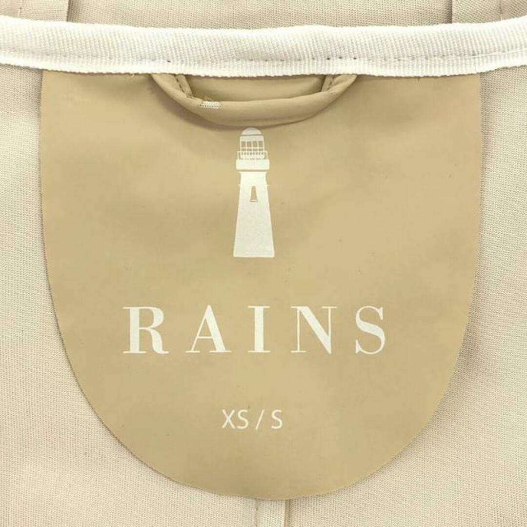 RAINS(レインズ)のRAINS / レインズ | レインコート フーディ | XS/S | ベージュ | レディース レディースのジャケット/アウター(その他)の商品写真