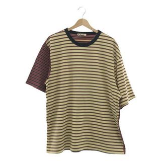 マルニ(Marni)のMARNI / マルニ | 2018SS | ボーダー 切替 オーバーサイズ Tシャツ | 48 | マルチカラー | メンズ(Tシャツ/カットソー(半袖/袖なし))