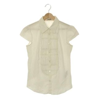 MIU MIU(シャツ/ブラウス(半袖/袖なし) ・ ホワイト/白色系)の MIU MIU(シャツ/ブラウス(半袖/袖なし) ・ ホワイト/白色系)の