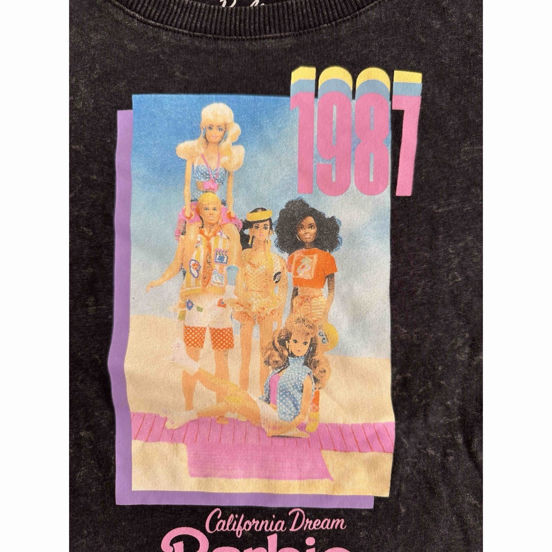 Barbie(バービー)のアメリカ購入バービー Tシャツ2枚Barbie 未使用6歳120ムチャチャ キッズ/ベビー/マタニティのキッズ服女の子用(90cm~)(Tシャツ/カットソー)の商品写真