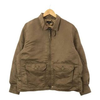 エンジニアードガーメンツ(Engineered Garments)の【美品】  Engineered Garments / エンジニアドガーメンツ | G8 Jacket-Polyester Fake Suede / チンストラップ 中綿 オーバーブルゾン ジャケット | S | ブラウン | メンズ(その他)