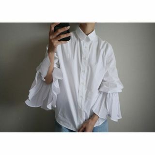 新品タグ付　ok.soon×saaya724 tulip blouse(シャツ/ブラウス(長袖/七分))