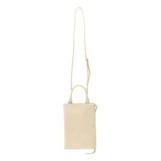 ジルサンダー(Jil Sander)の【美品】  JIL SANDER / ジルサンダー | 2Way TOOTIE SM レザー トート ショルダーバッグ | アイボリー | レディース(ショルダーバッグ)