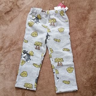 ニシマツヤ(西松屋)の【新品・タグ付き】トムとジェリー　裏起毛パンツ　90cm(パンツ/スパッツ)