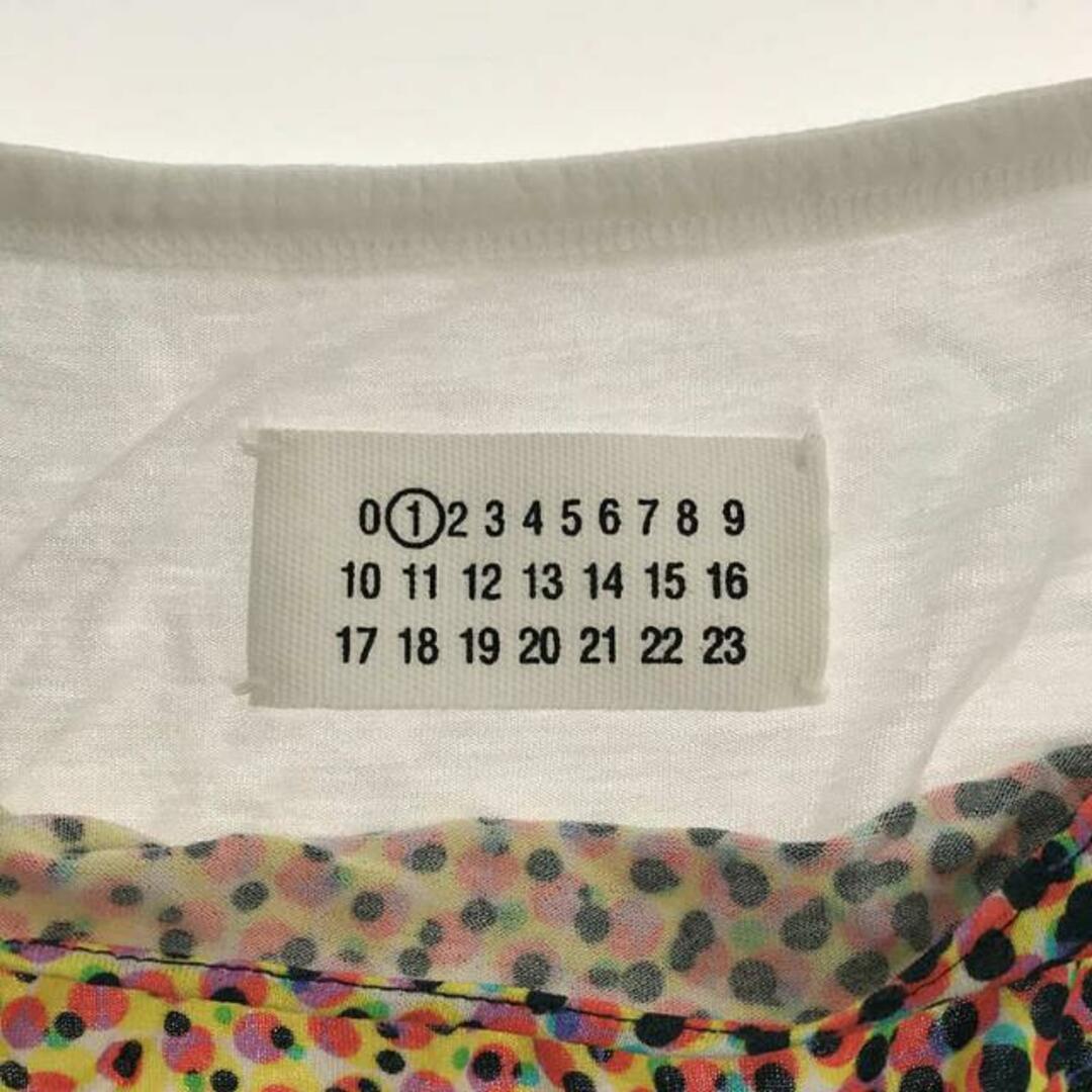 Maison Martin Margiela(マルタンマルジェラ)のMaison Martin Margiela / メゾンマルタンマルジェラ | Exclusive Fabric ここのえ 総柄 モザイクアート レーヨン Tシャツ | S | ホワイト/マルチカラー | レディース レディースのトップス(Tシャツ(半袖/袖なし))の商品写真