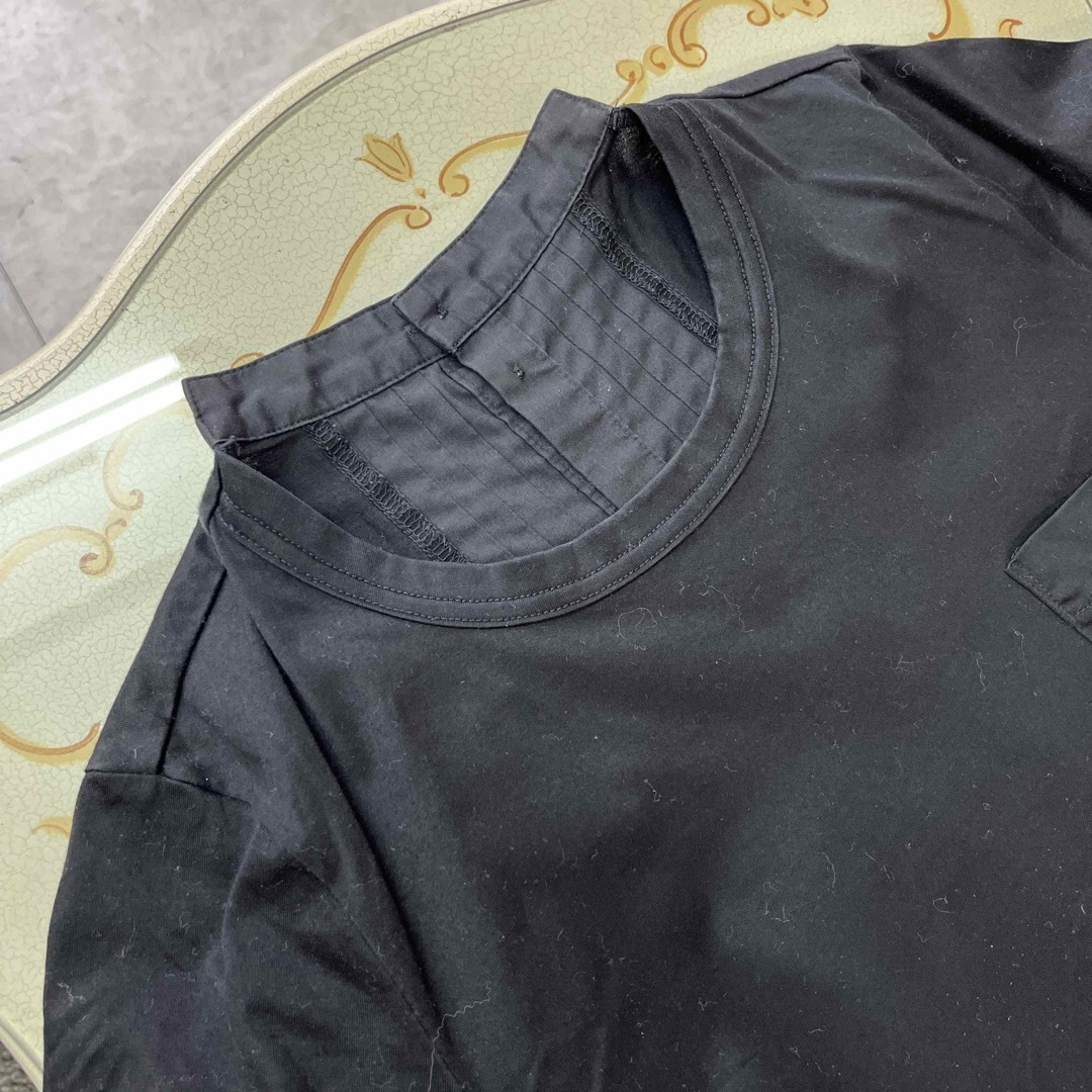 sacai(サカイ)のsacai トップス 1 黒 高級ブランド アパレル 大人気 半袖 パフスリーブ レディースのトップス(シャツ/ブラウス(半袖/袖なし))の商品写真