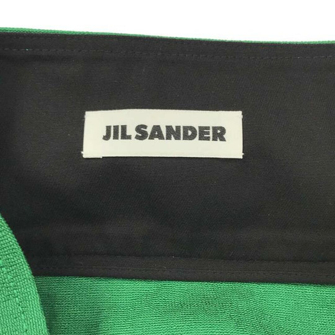 Jil Sander(ジルサンダー)の【美品】  JIL SANDER / ジルサンダー | レーヨン混 ストレッチ フレアスカート | 38 | グリーン | レディース レディースのスカート(ロングスカート)の商品写真