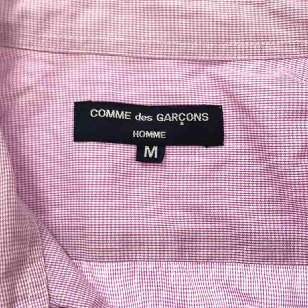 COMME des GARCONS HOMME(コムデギャルソンオム)のCOMME des GARCONS HOMME / コムデギャルソンオム | 2004AW | コットン スランダードシャツ | M | パープル | メンズ メンズのトップス(Tシャツ/カットソー(七分/長袖))の商品写真