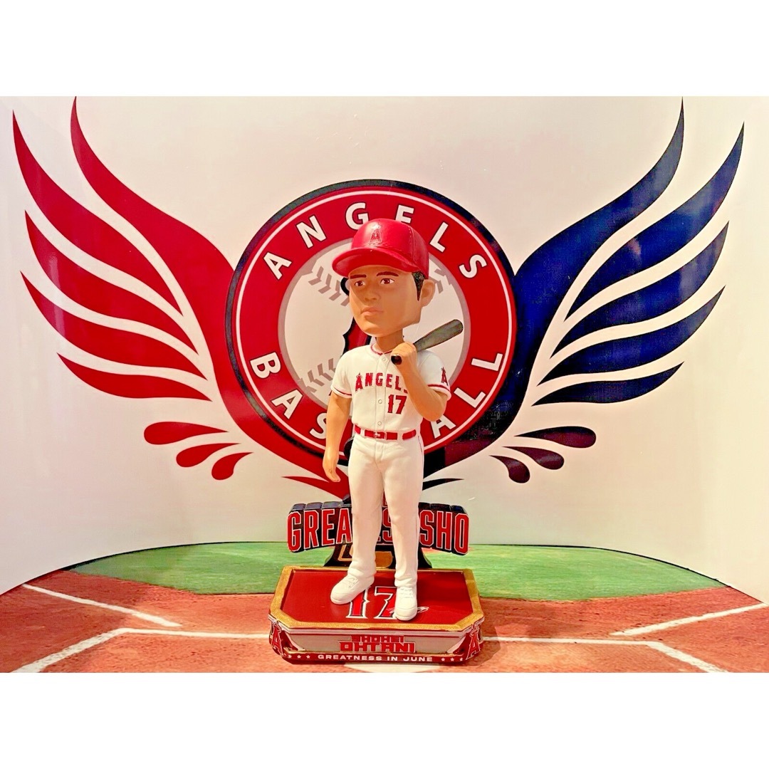 216個限定 大谷翔平 6月ボブルヘッド MLB エンゼルス 216個限定 大谷翔平 6月ボブルヘッド MLB エンゼルス