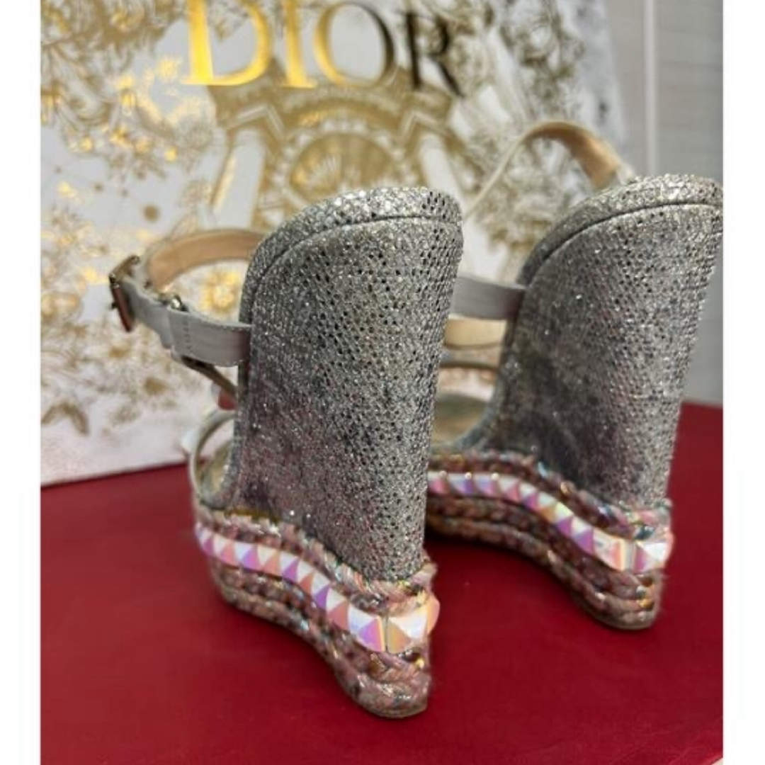 Christian Louboutin(クリスチャンルブタン)のルブタン サンダル ウェッジソール レディースの靴/シューズ(サンダル)の商品写真